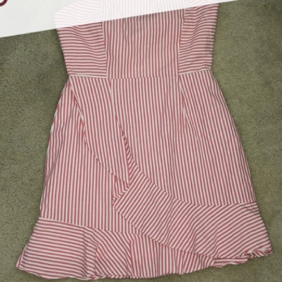 rosalie stripe ruffle dress - Picture 3 of 3